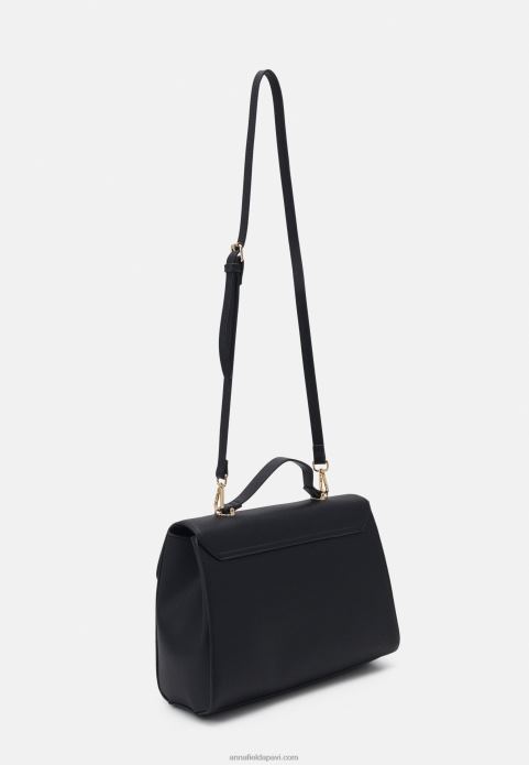 sievietes rokassomiņa melna 2LHT2290 Anna Field