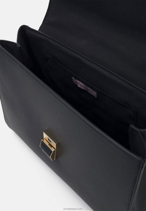 sievietes rokassomiņa melna 2LHT2290 Anna Field