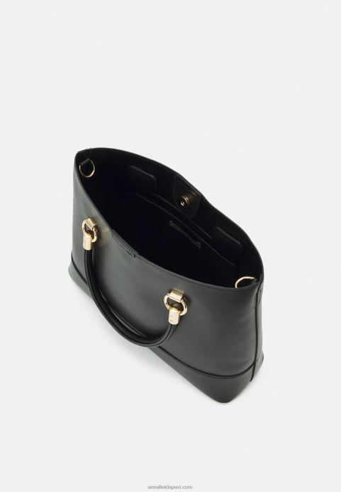 sievietes rokassomiņa melna 2LHT2297 Anna Field