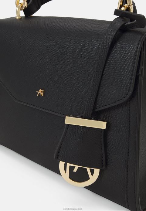 sievietes rokassomiņa melna 2LHT2312 Anna Field