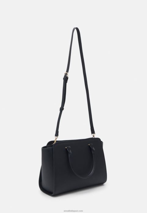 sievietes rokassomiņa melna 2LHT2318 Anna Field