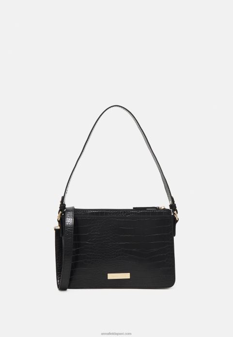 sievietes rokassomiņa melna 2LHT2365 Anna Field