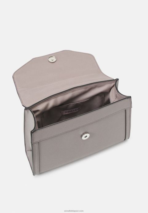 sievietes rokassomiņa pelēka 2LHT2366 Anna Field