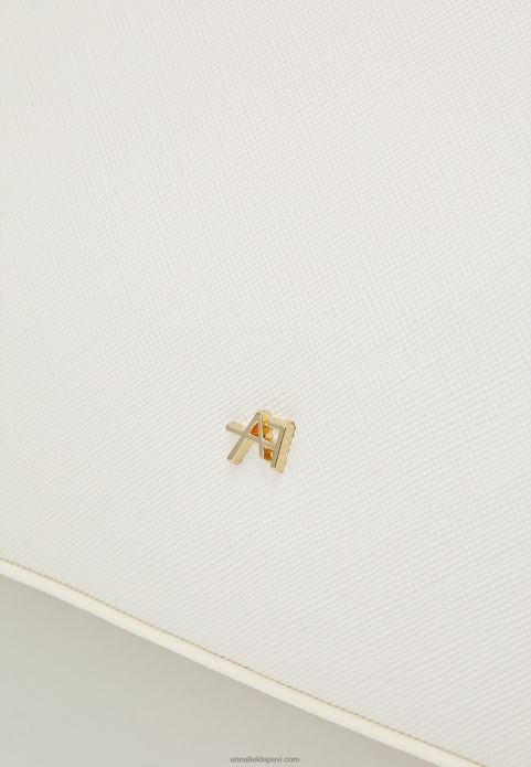 sievietes rokassomiņa pelēkbalta 2LHT2292 Anna Field