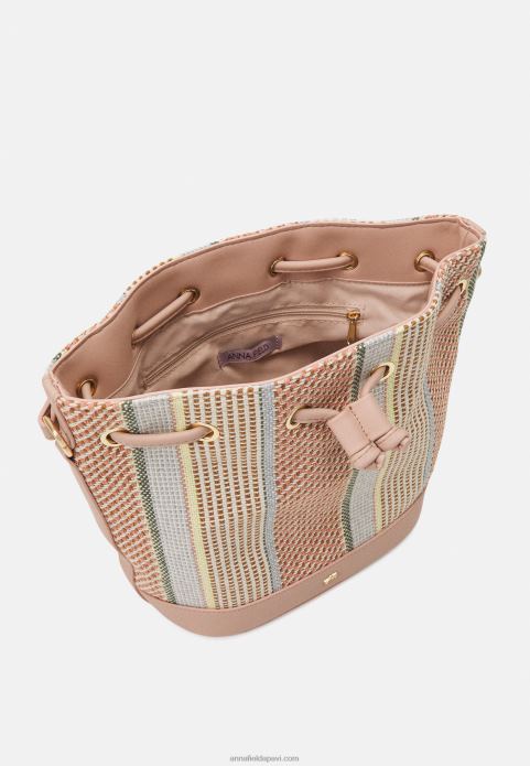 sievietes rokassomiņa rozā 2LHT2374 Anna Field