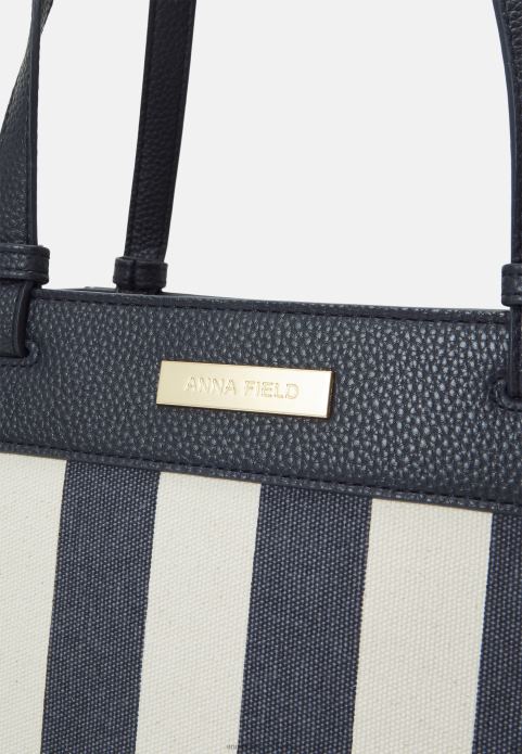 sievietes rokassomiņa tumši zila 2LHT2391 Anna Field