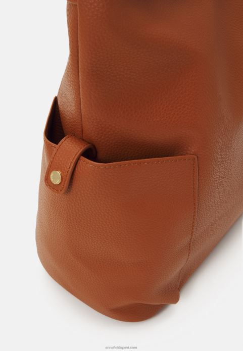 sievietes rokassomu konjaks 2LHT2362 Anna Field