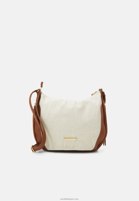 sievietes rokassomu konjaks 2LHT2372 Anna Field