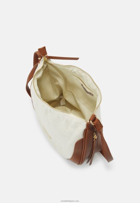 sievietes rokassomu konjaks 2LHT2372 Anna Field