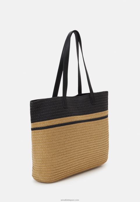 sievietes soma bēša/melna 2LHT2478 Anna Field