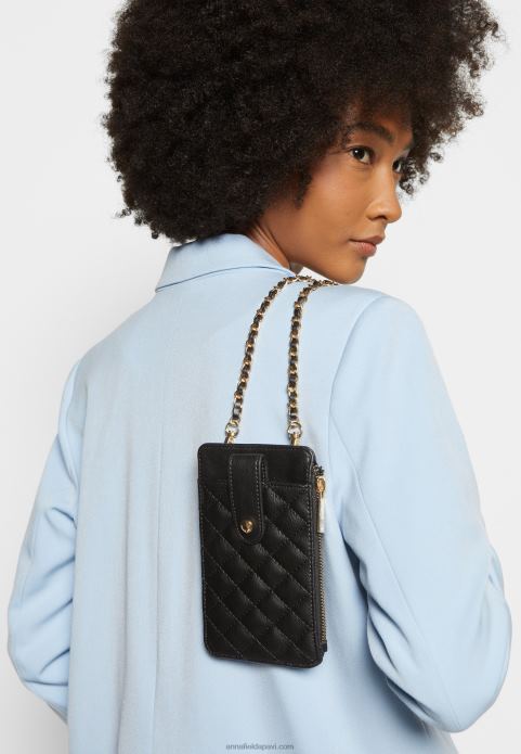 sievietes telefona maciņš melns 2LHT2647 Anna Field